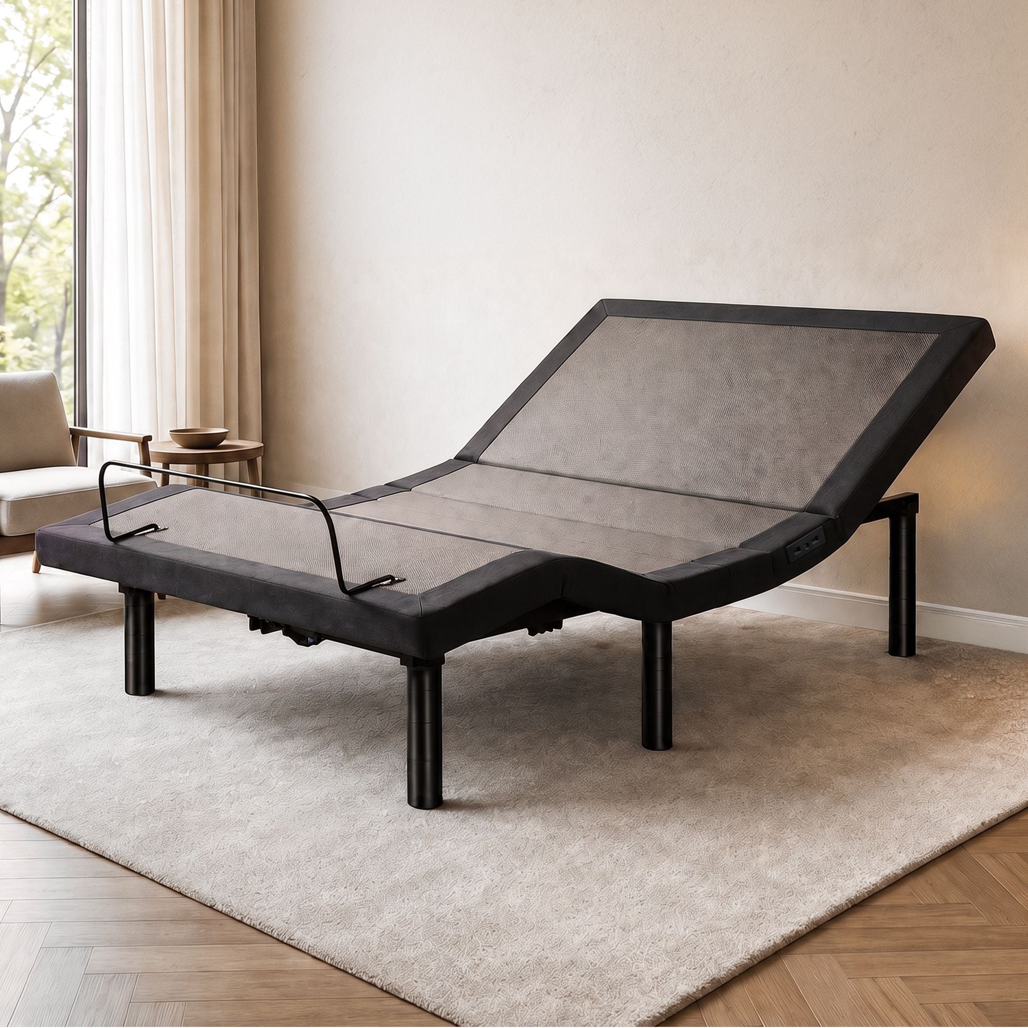 Therapedic Versa Adjustable Long Single Bed Base with Massage Function