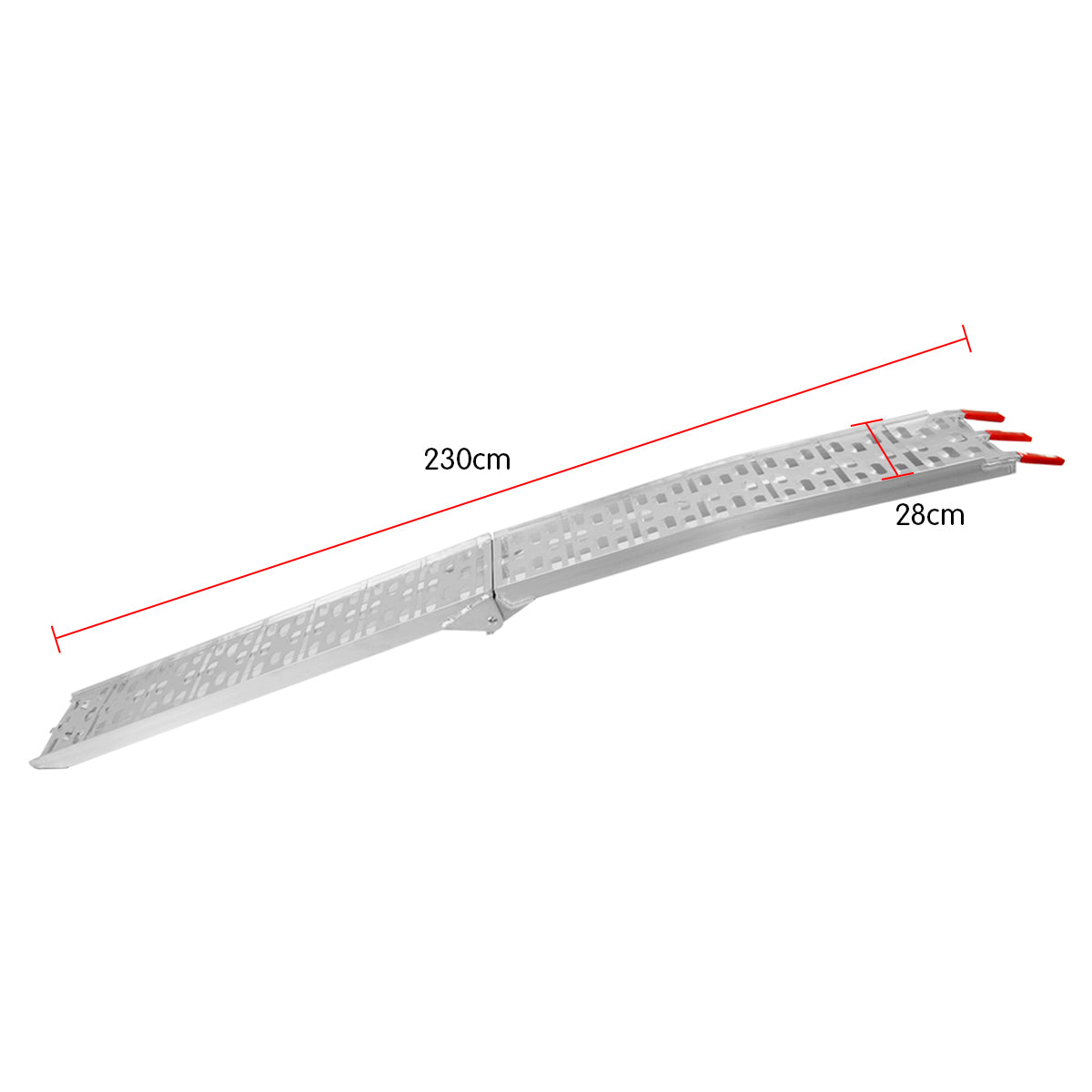 Heavy Duty Folding Aluminium ATV Loading Ramps (2 Pack)