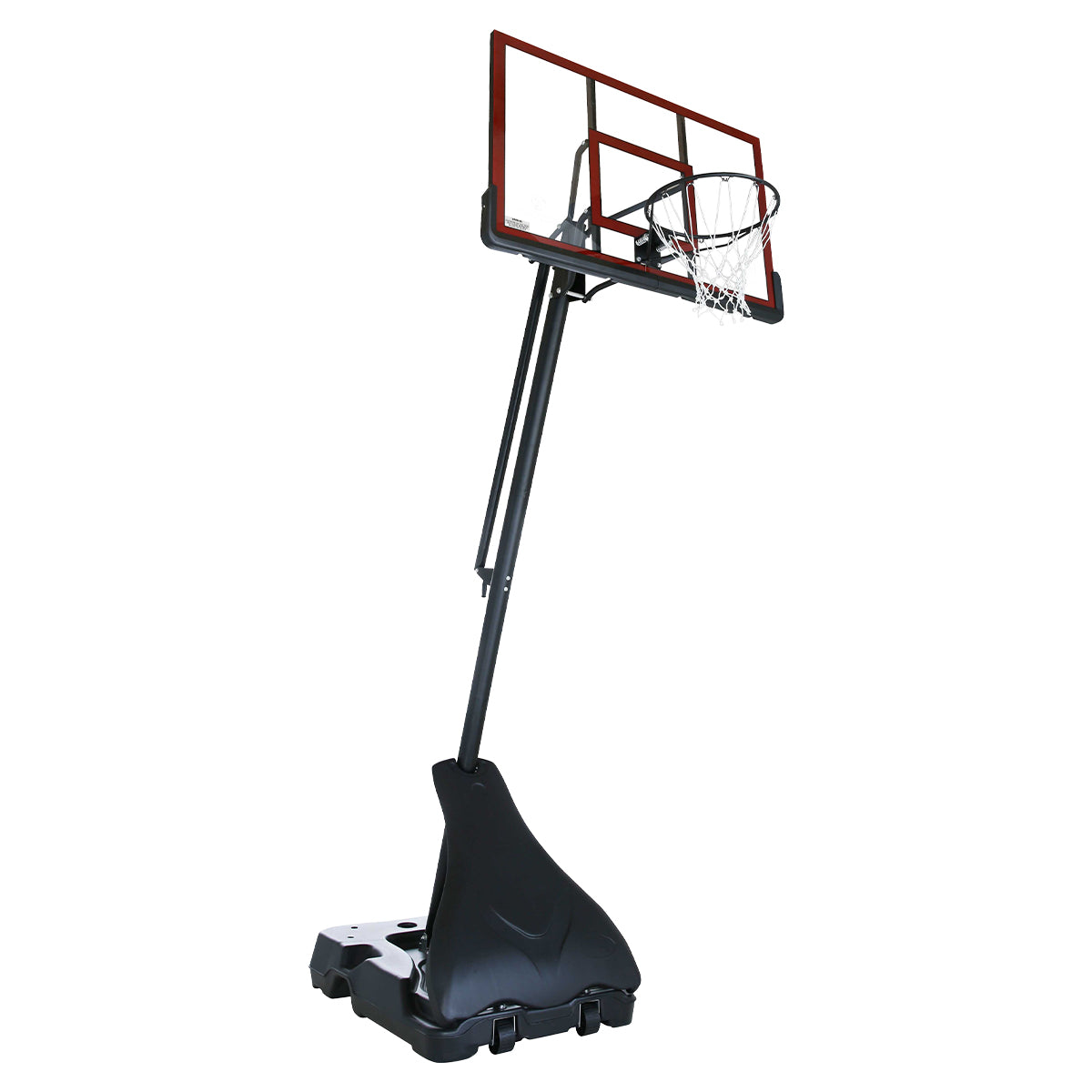 Height Adjustable Portable Basketball Stand, 56" Backboard, Kahuna