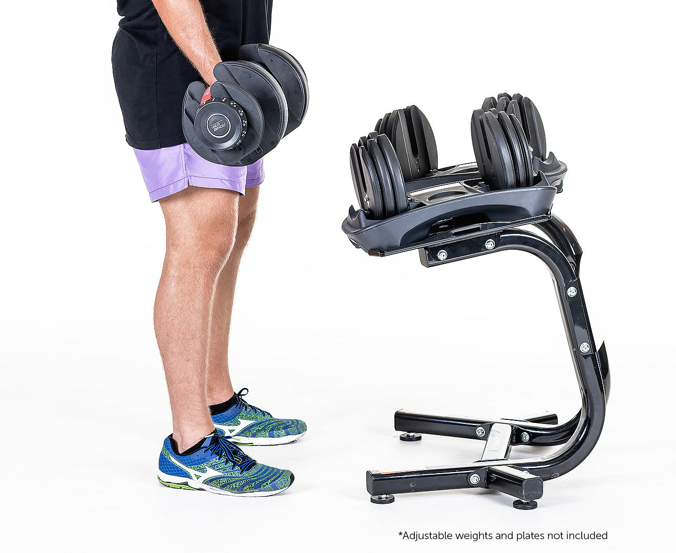 Ergonomic Adjustable Dumbbell Stand 24kg & 40kg