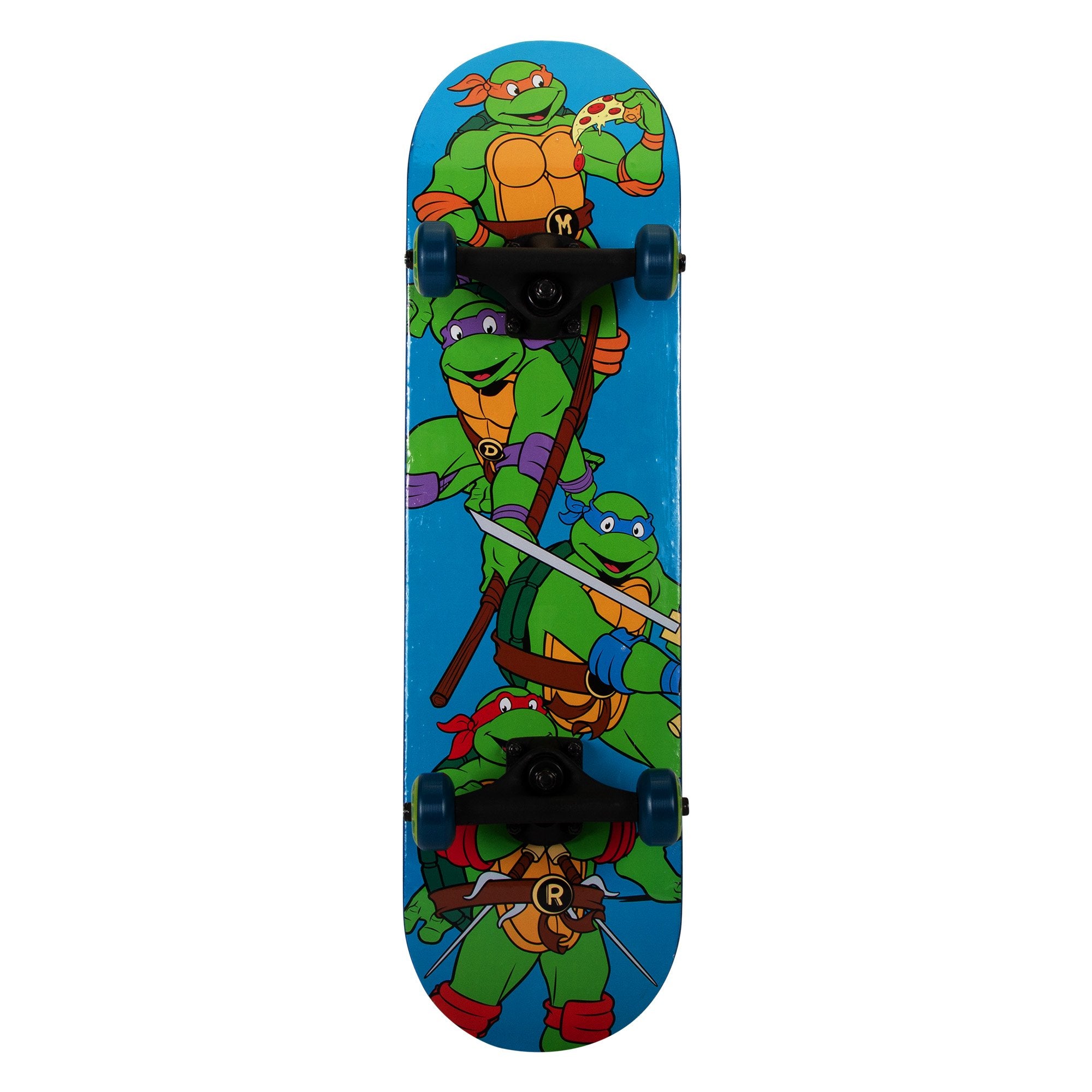 28-inch TMNT Skateboard with 9-Ply Maple Deck & Carbon Steel Bearings