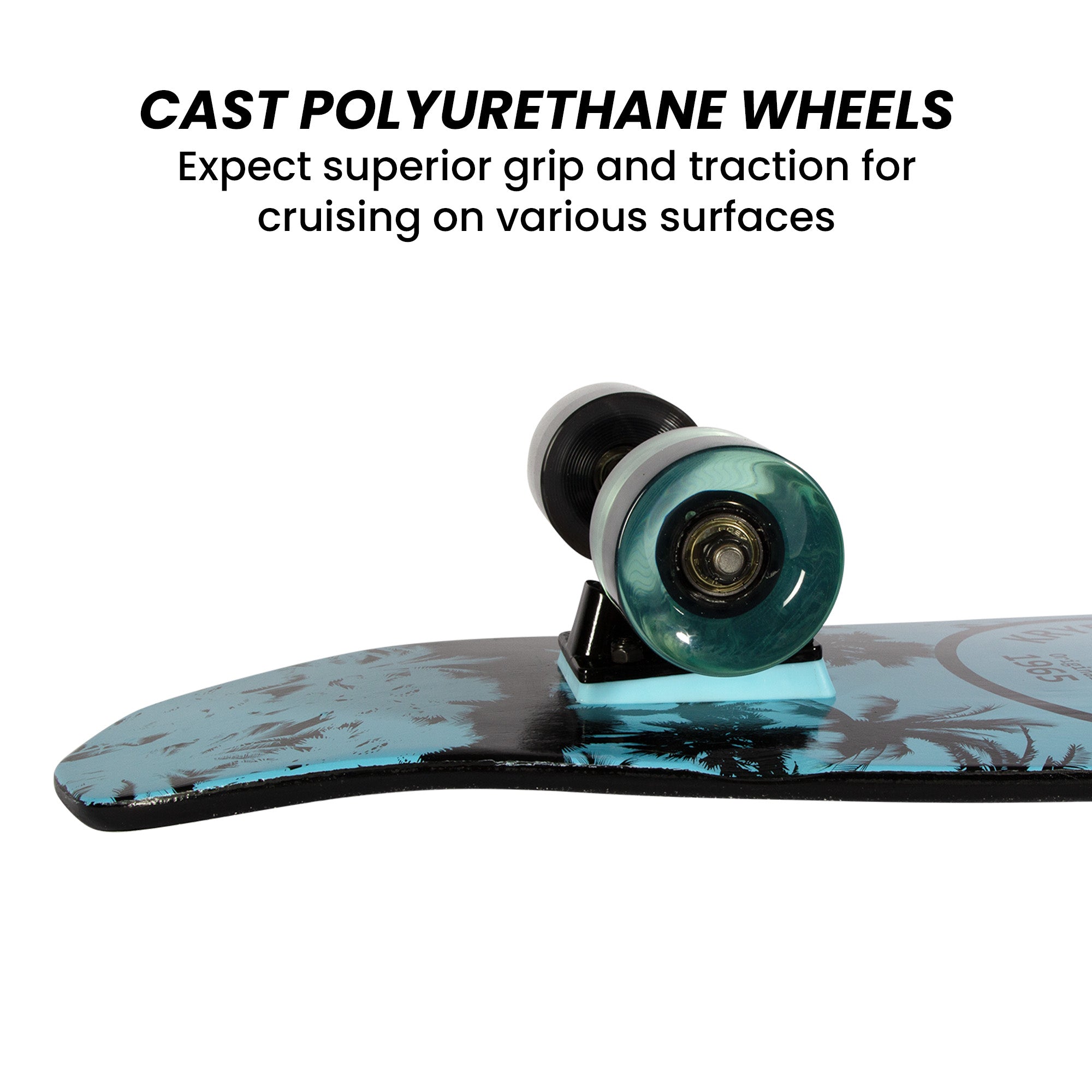 28" 8-Ply Cruiser Board, ABEC 3 Bearings – Kryptonics