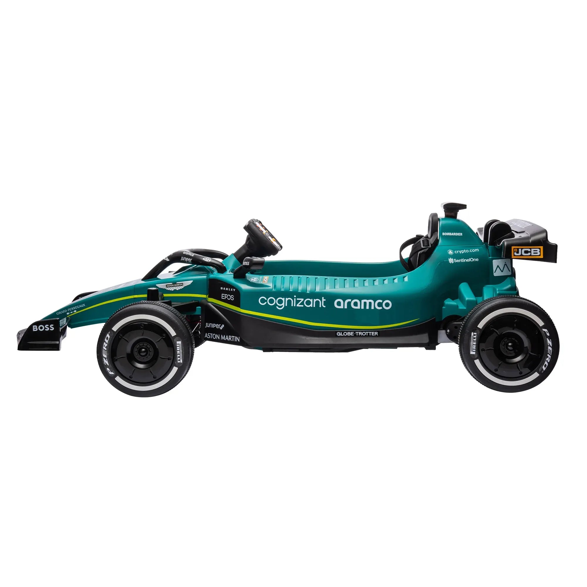 Kahuna Aston Martin Aramco F1 Licensed Electric Kids Ride On Race Car