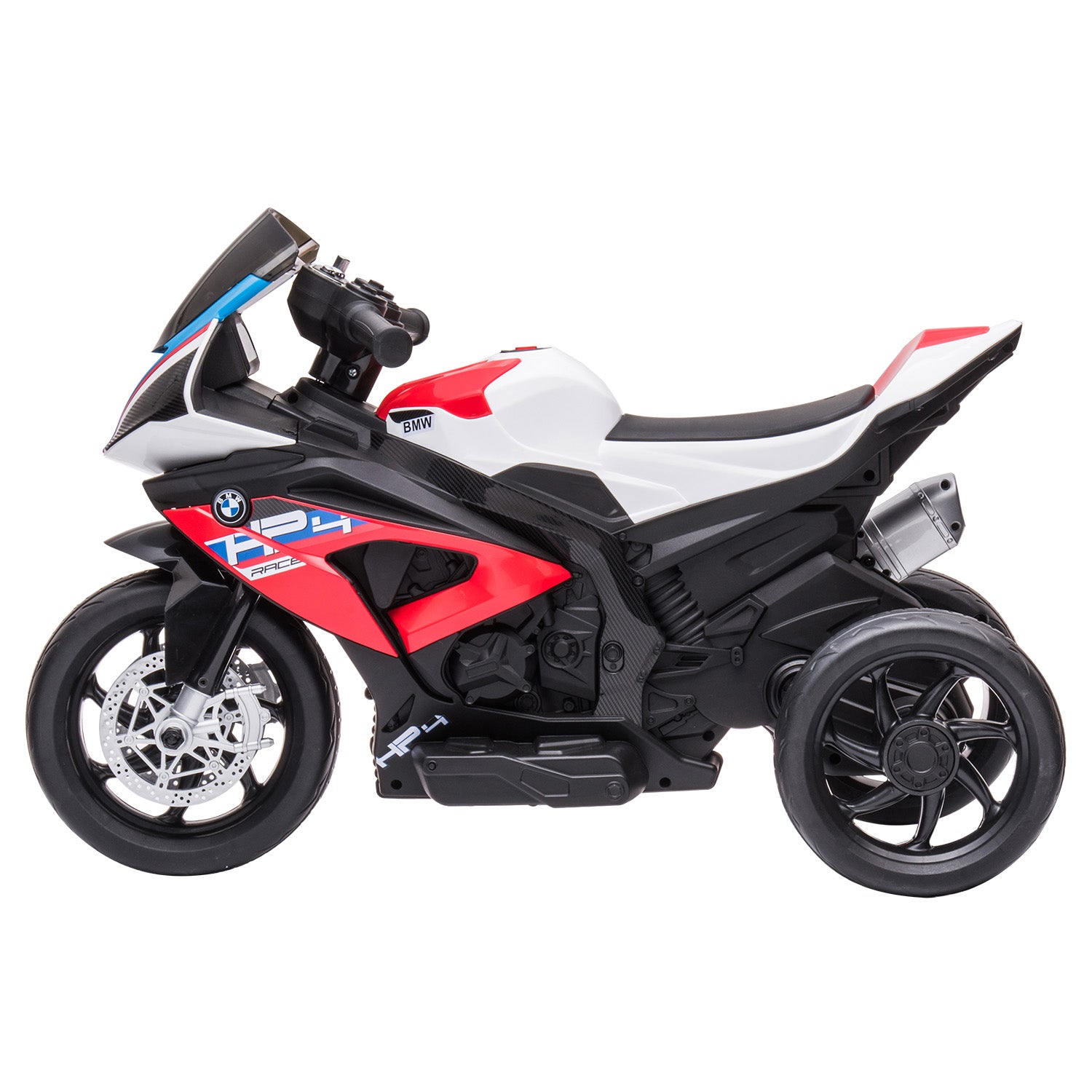 BMW HP4 Kids Ride-On Motorbike, Media Player, Red, Kahuna