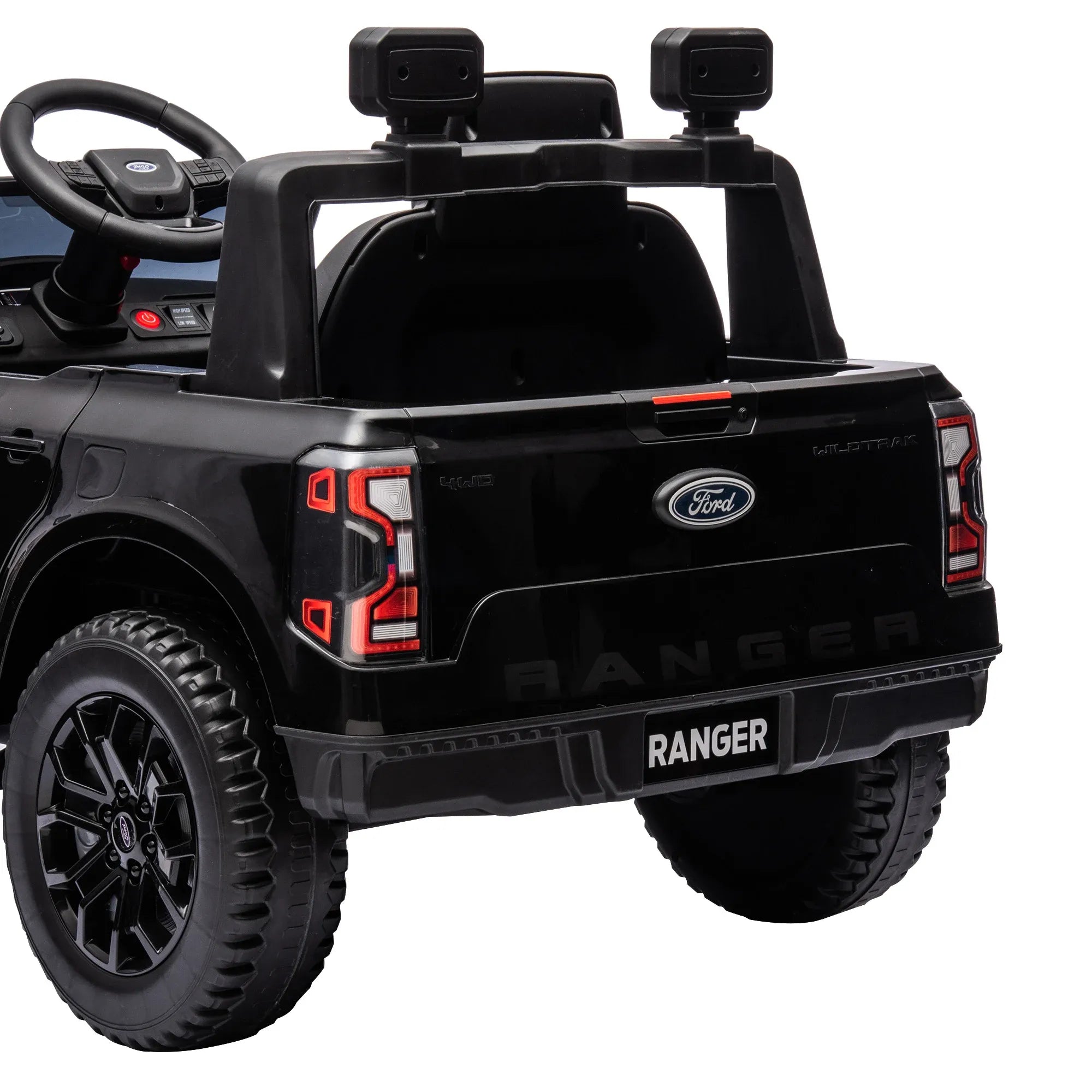 Kahuna Ford Ranger Electric Kids Ride On Car - Black