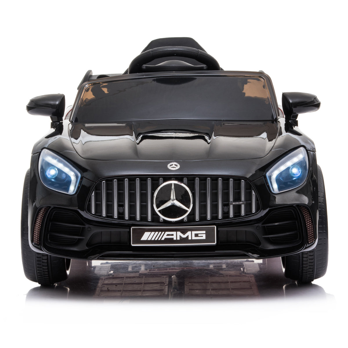 Mercedes-AMG GTR Ride On Car, Remote, MP3, Black