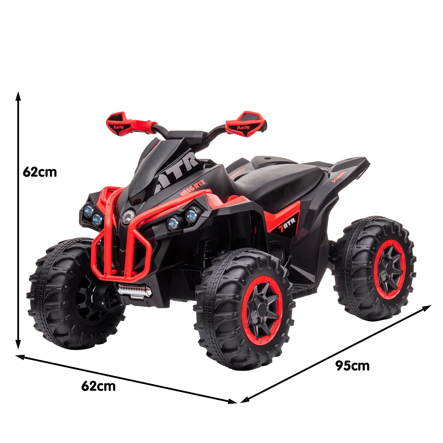 Kids Electric Quad ATV 50W with MP3, LED Lights - Kahuna