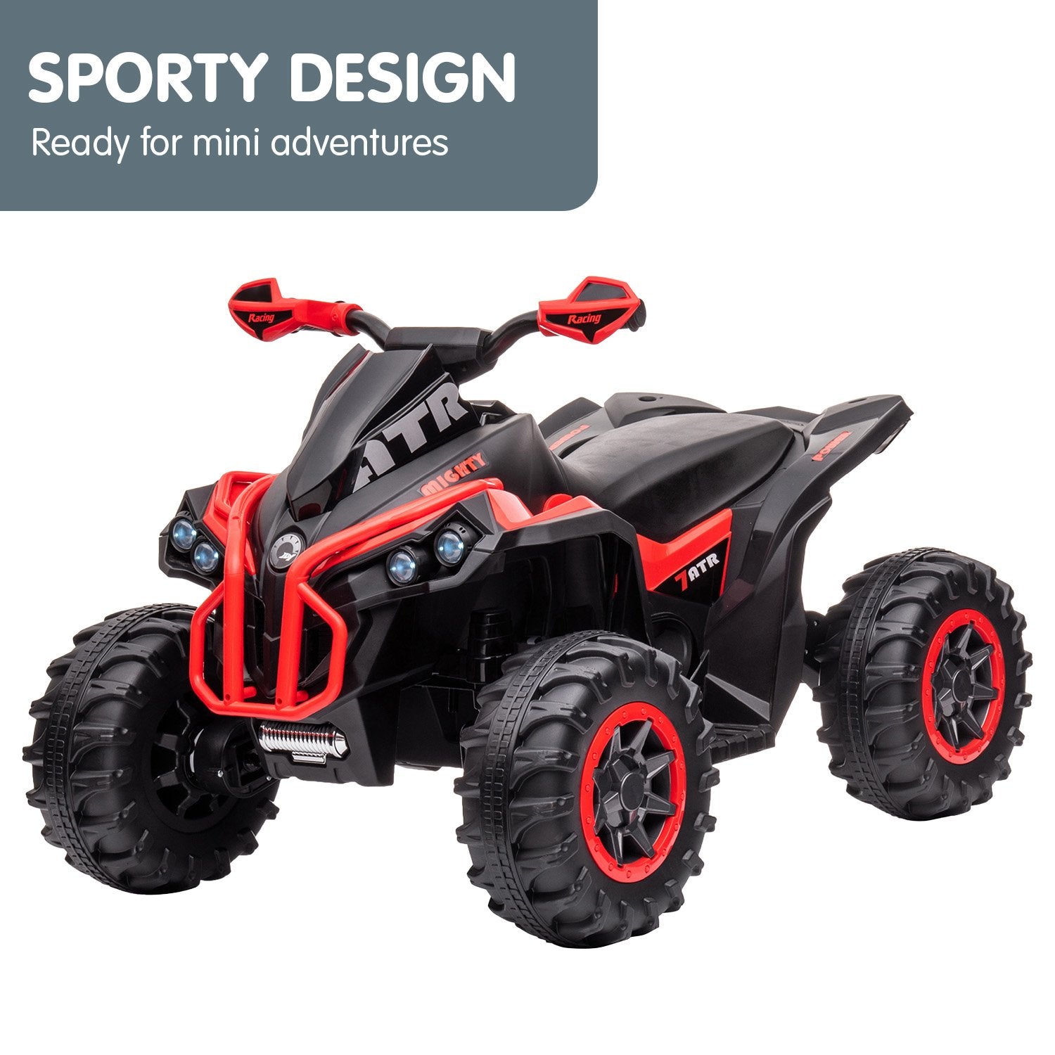 Kids Electric Quad ATV 50W with MP3, LED Lights - Kahuna