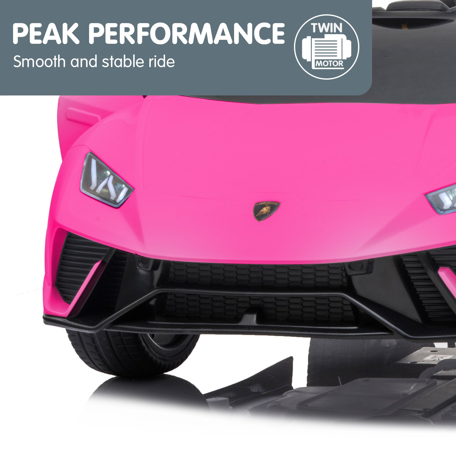 Lamborghini Performante Kids Pink Electric Ride On Car - Kahuna