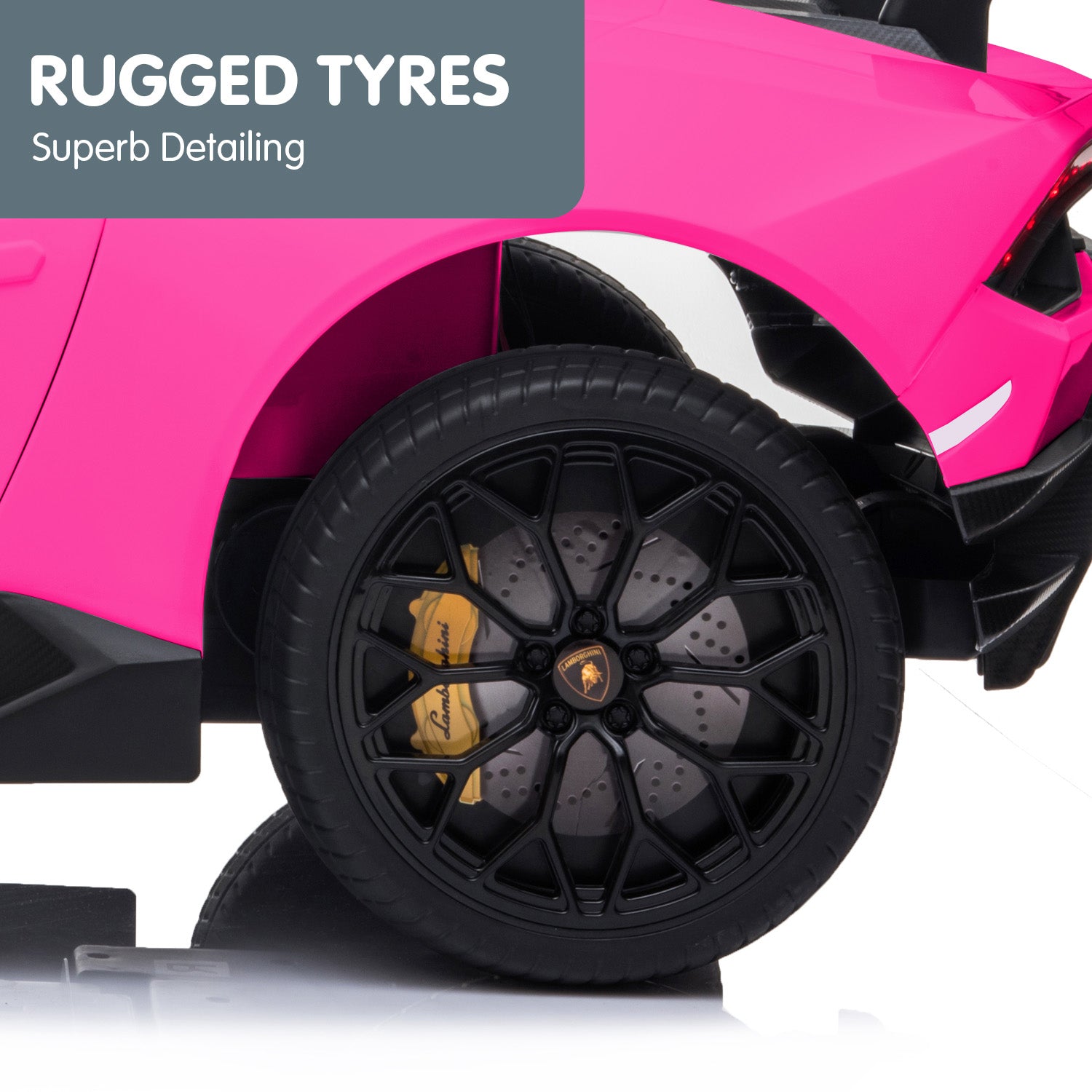 Lamborghini Performante Kids Pink Electric Ride On Car - Kahuna