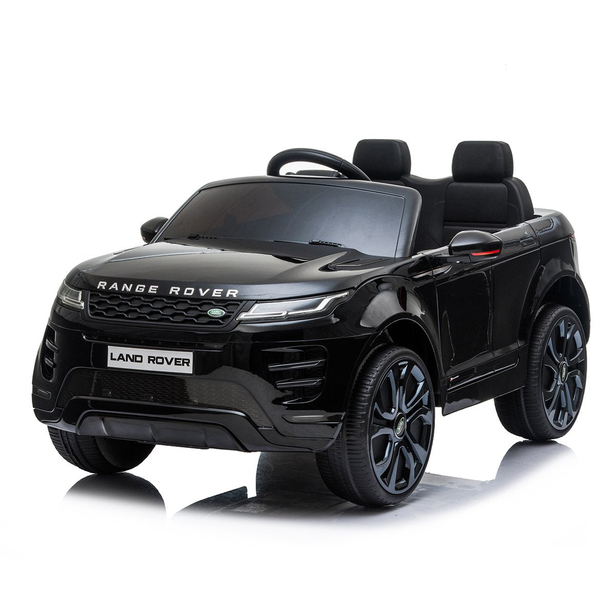 Licensed Land Rover Kids Electric Ride On Car, Black