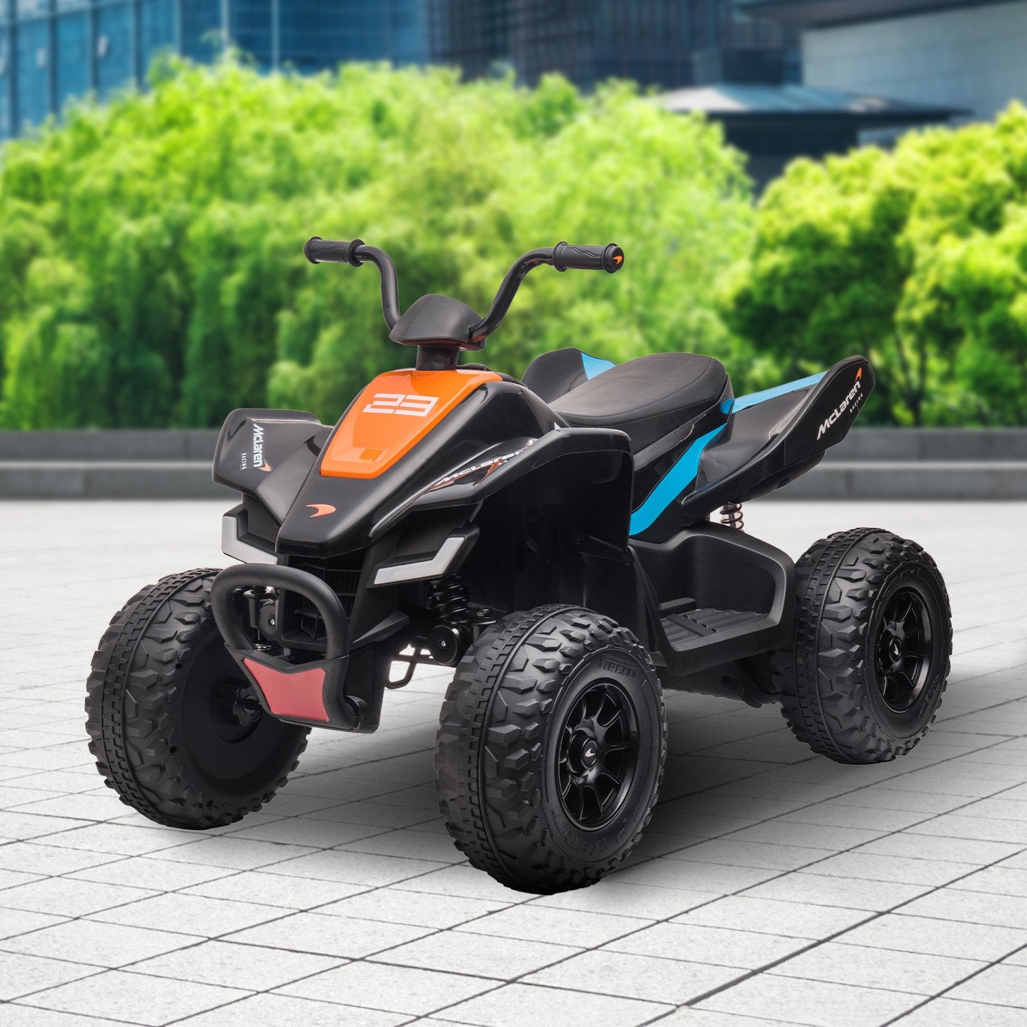 McLaren Licensed Kids Electric Quad Bike with LED Lights