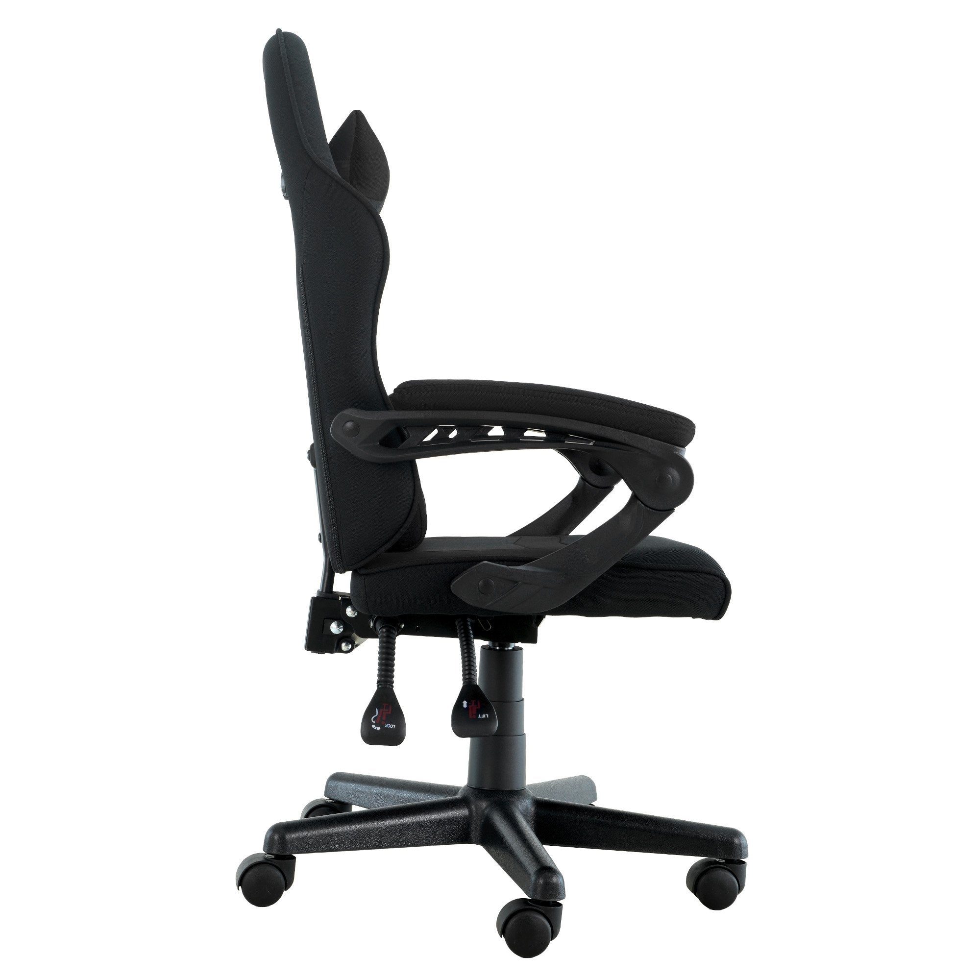 Antre Kids Gaming Chair Black Adjustable Ergonomic Racing Style