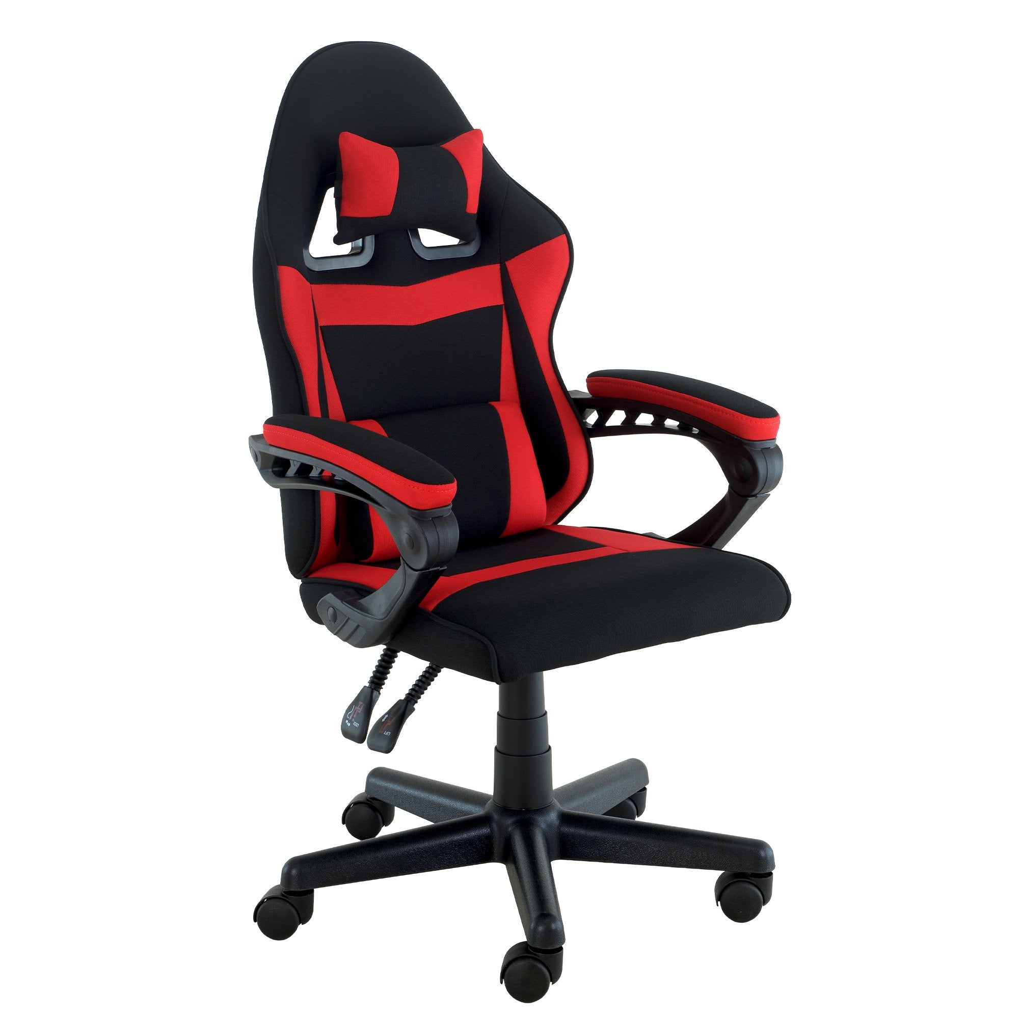 Antre Kids Gaming Chair Adjustable Ergonomic Black Red