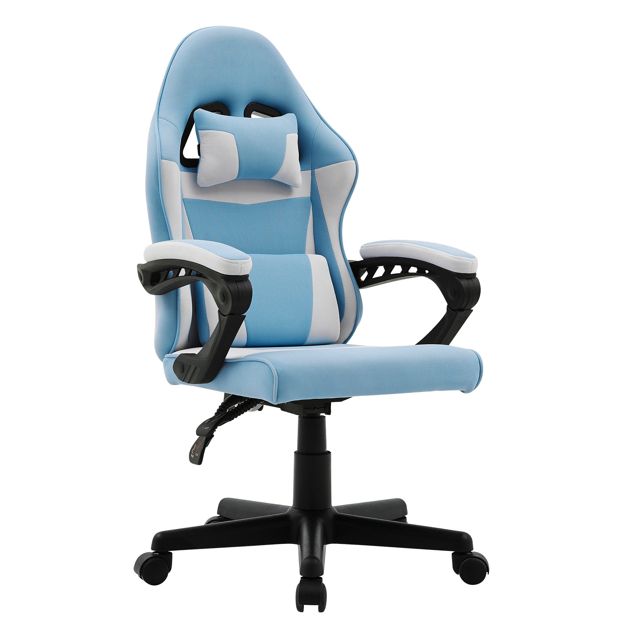 Antre Kids Gaming Chair Adjustable Black White