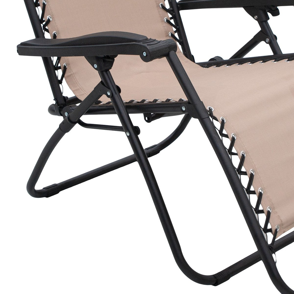 Padded Zero Gravity Reclining Beach Chair, Foldable - Wallaroo