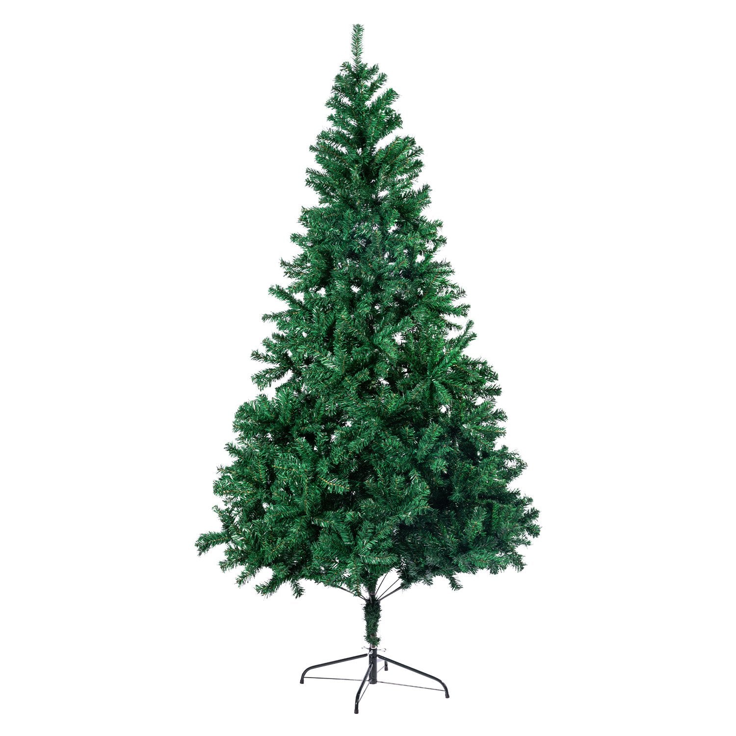 1.8m Realistic Green Xmas Tree, 850 Tips, Sturdy Metal Stand