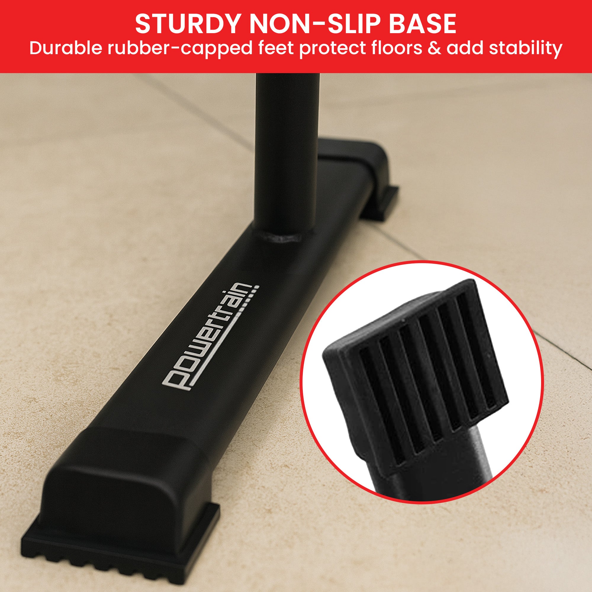 Powertrain Height-Adjustable Dip Bars Pair Load Capacity 200kg Separated Type