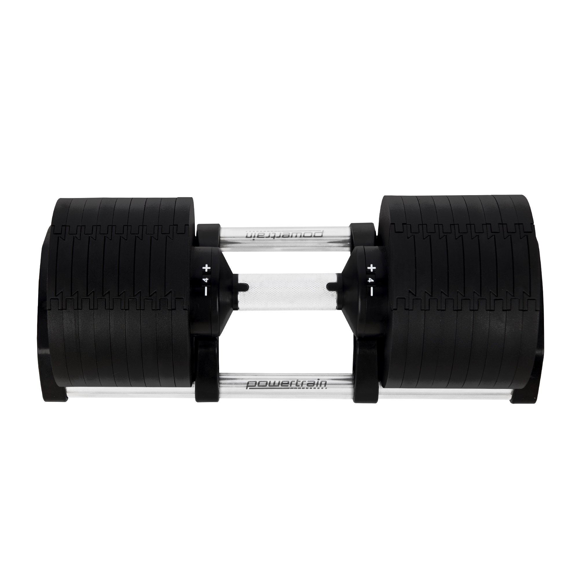 Powertrain Eon 2 x 36kg Dial-Up Adjustable Dumbbell Home Gym Weights
