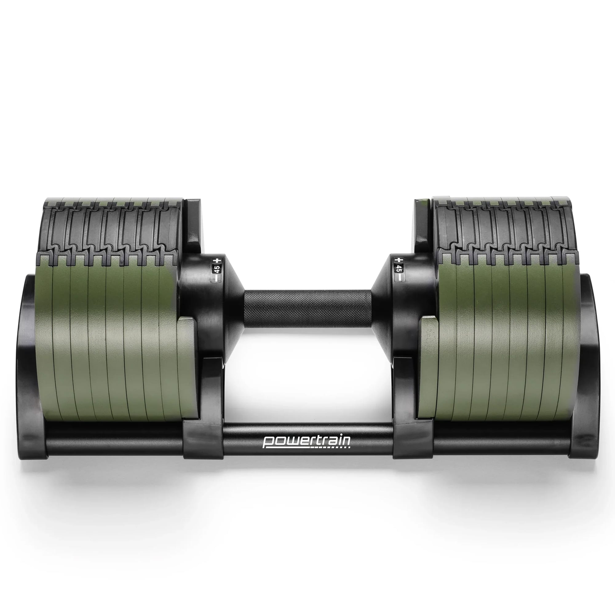 Powertrain Eon Dial-Up 45KG Adjustable Dumbbell - Green