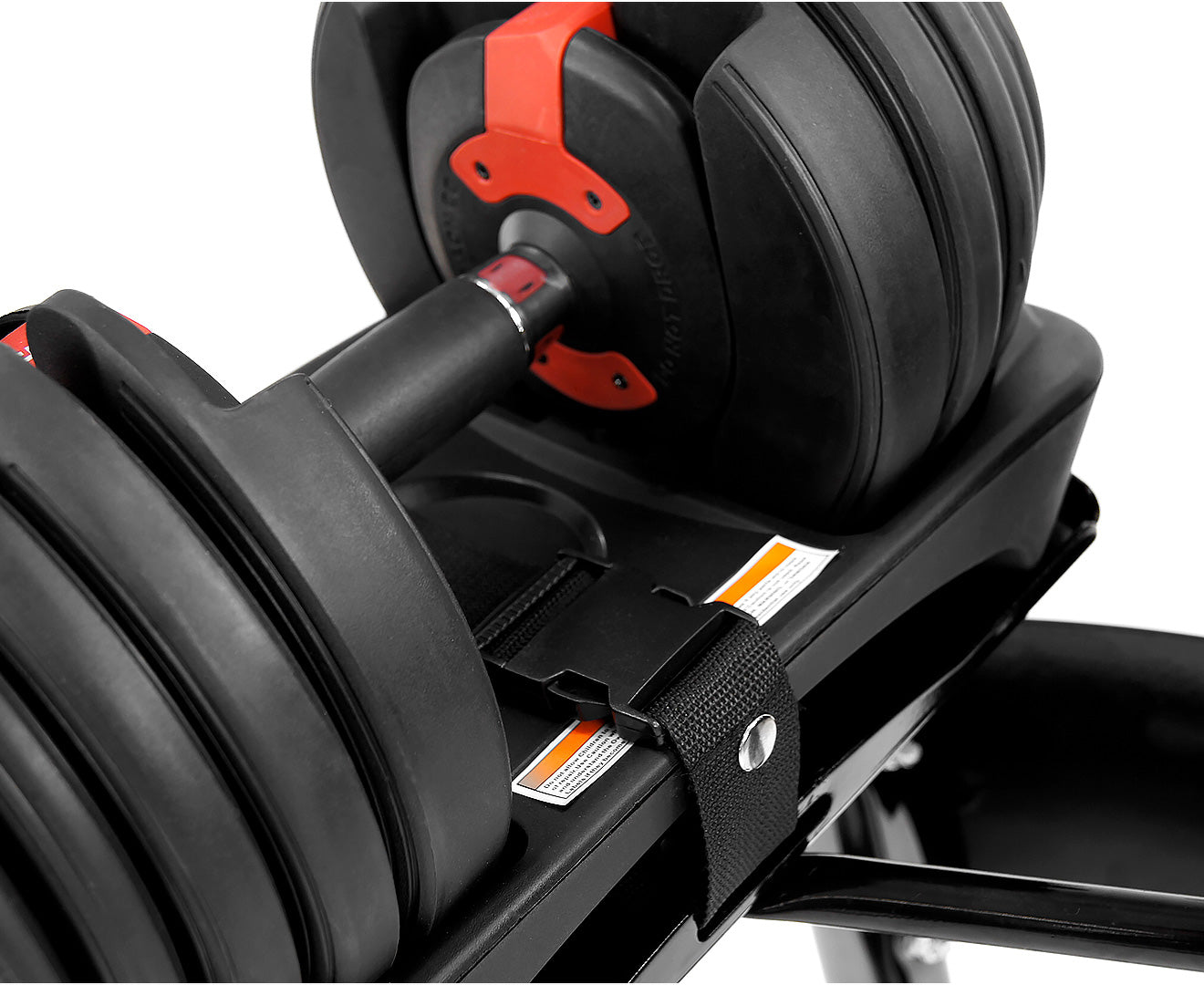 Adjustable 24kg Dumbbells Set with Stand, 15 Weights