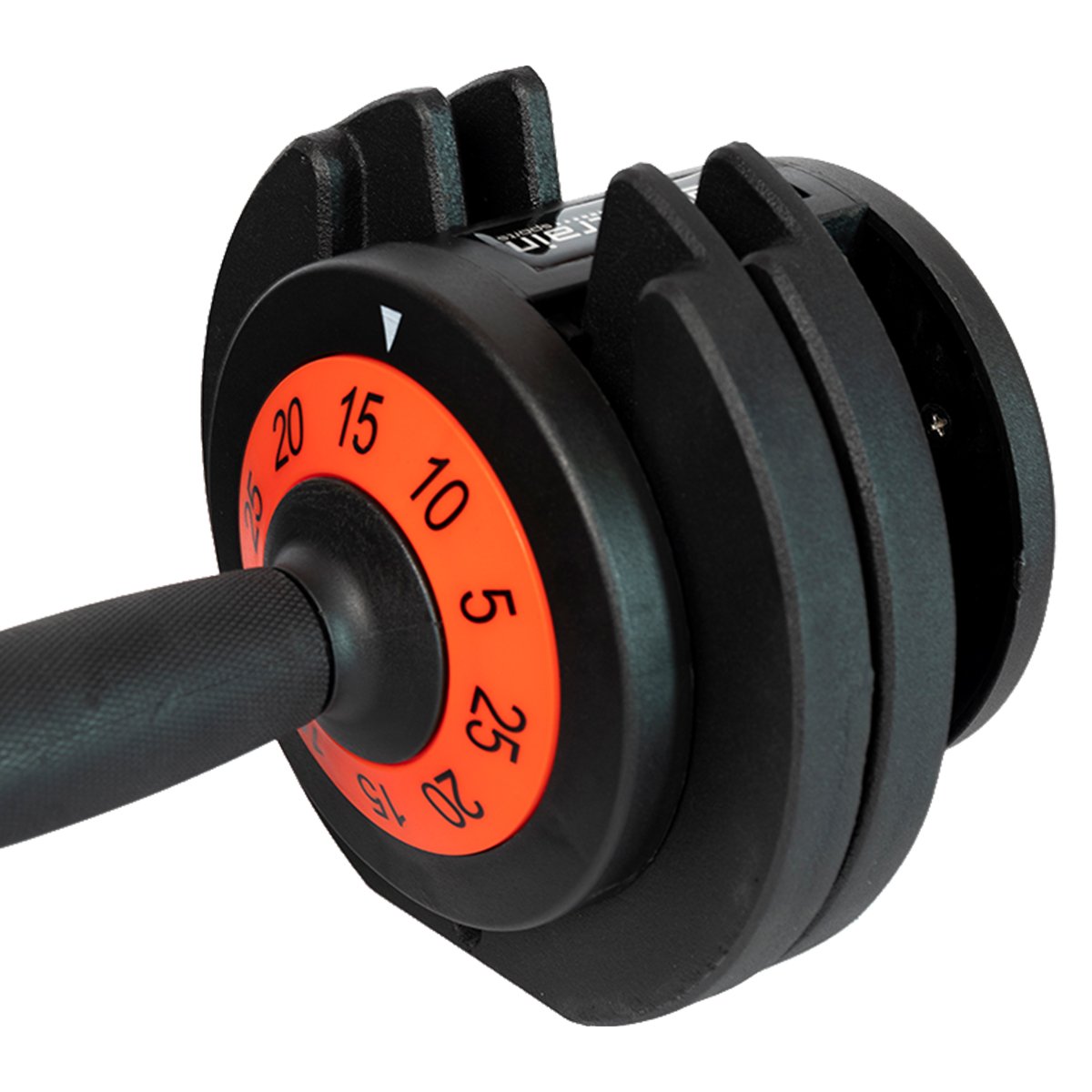 Adjustable Cast Iron Dumbbell Set, 50kg, 5-Settings – Powertrain