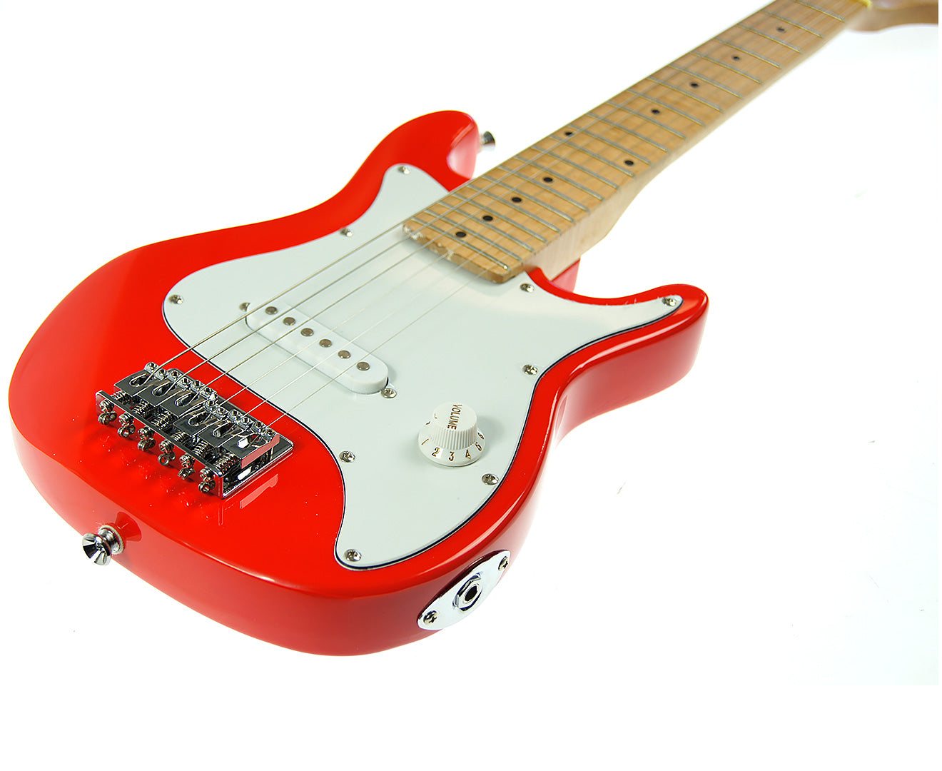 Karrera 1/2 Size Electric Guitar for Kids Red