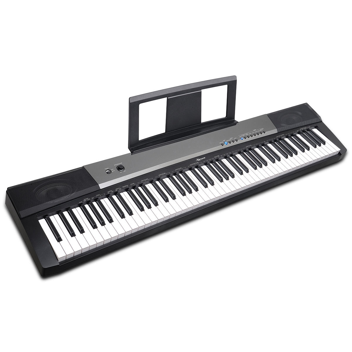 88-Key Touch Electronic Keyboard Piano w/ Stand, Karrera