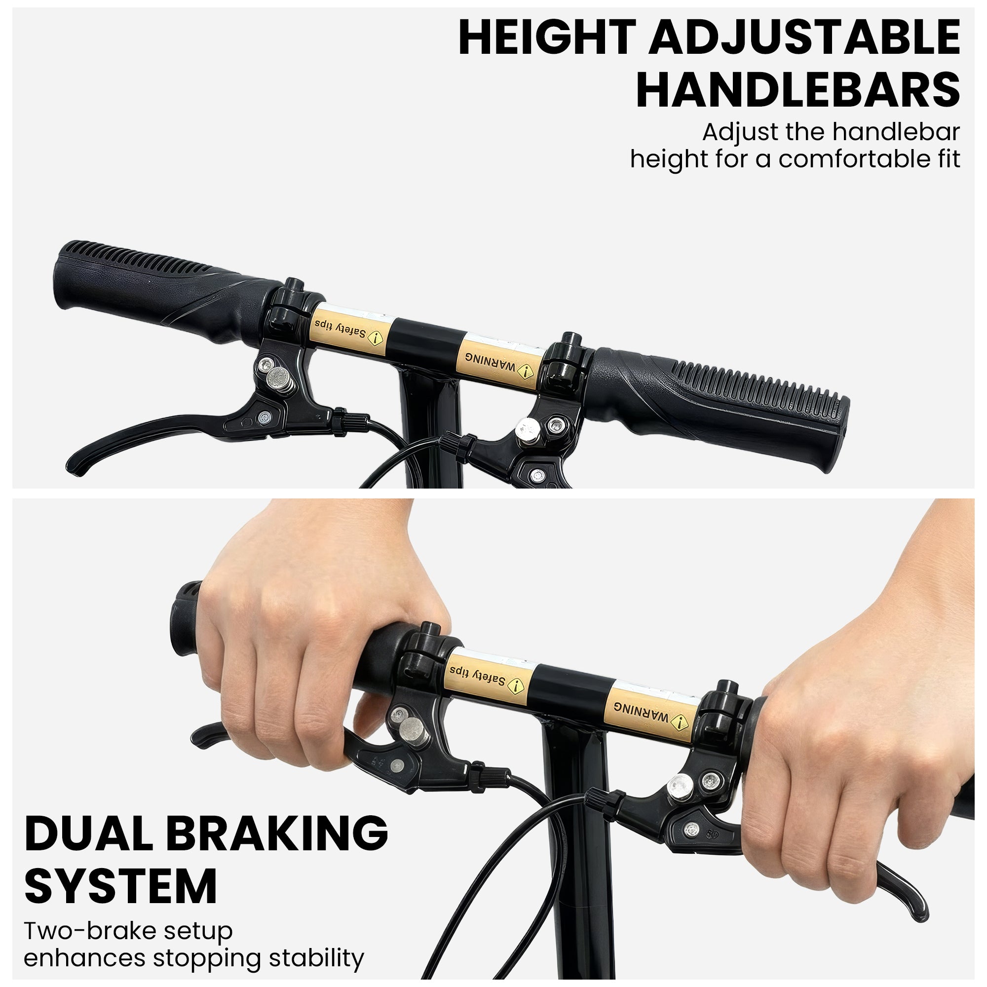 Orthonica Knee Walker with Adjustable Pad and Dual Brakes