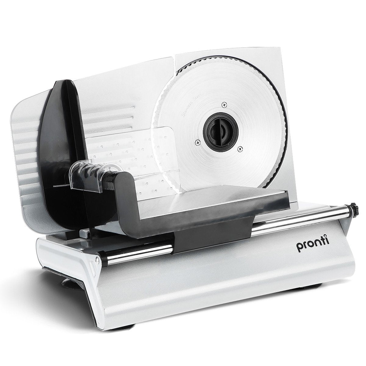 Adjustable Thickness Electric Meat Slicer 200W with 2 Blades