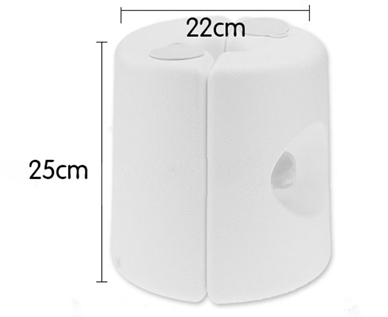 Fillable Base Weight Pods for Gazebo Stabilization, 4 Pack