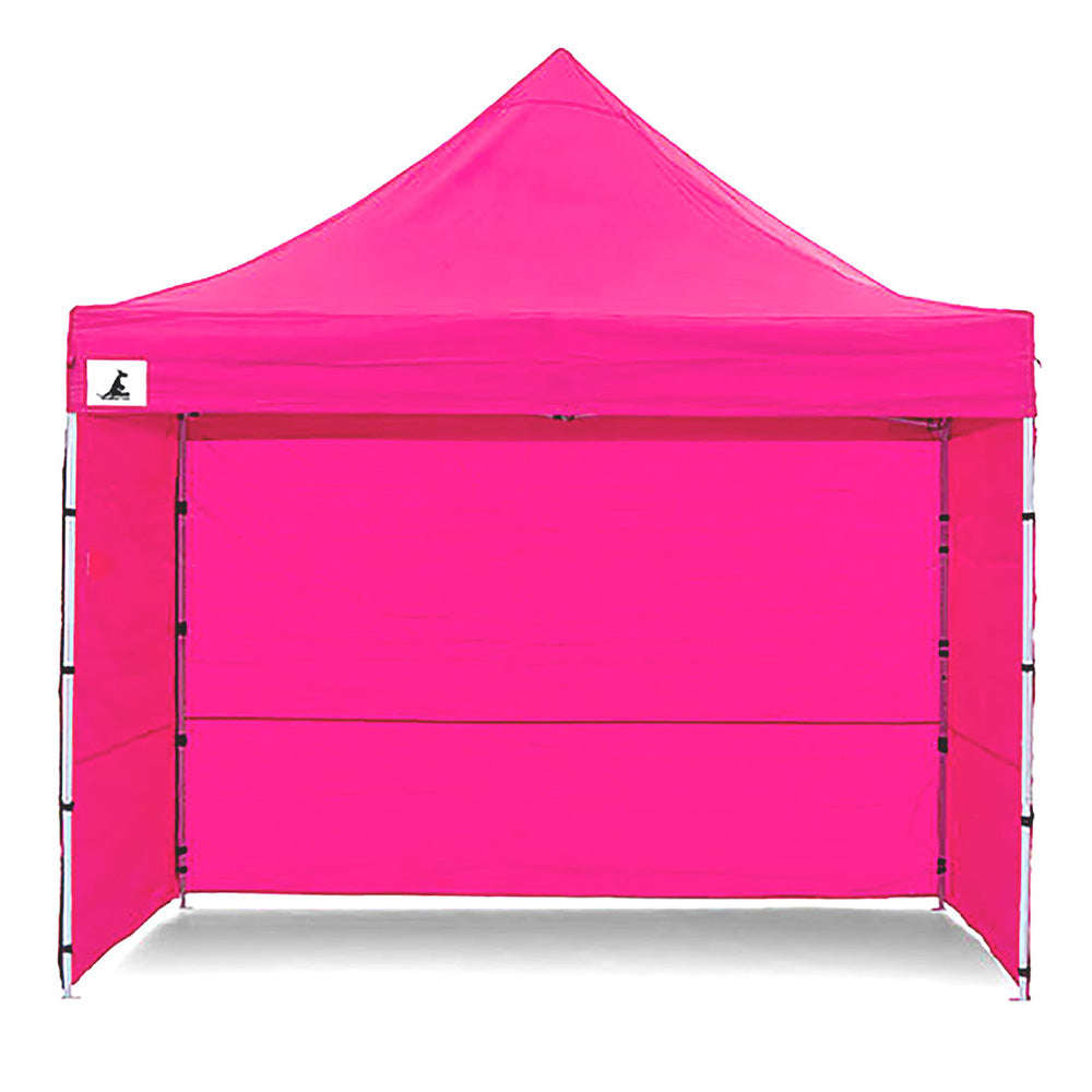 Heavy Duty 3x3 Pop-Up Gazebo Tent, Water-Resistant, Pink - Wallaroo