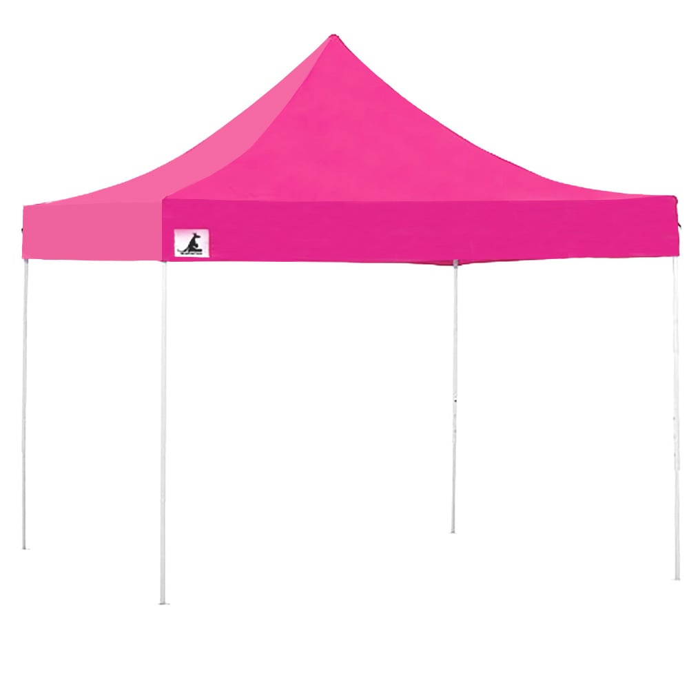 Heavy Duty 3x3 Pop-Up Gazebo Tent, Water-Resistant, Pink - Wallaroo