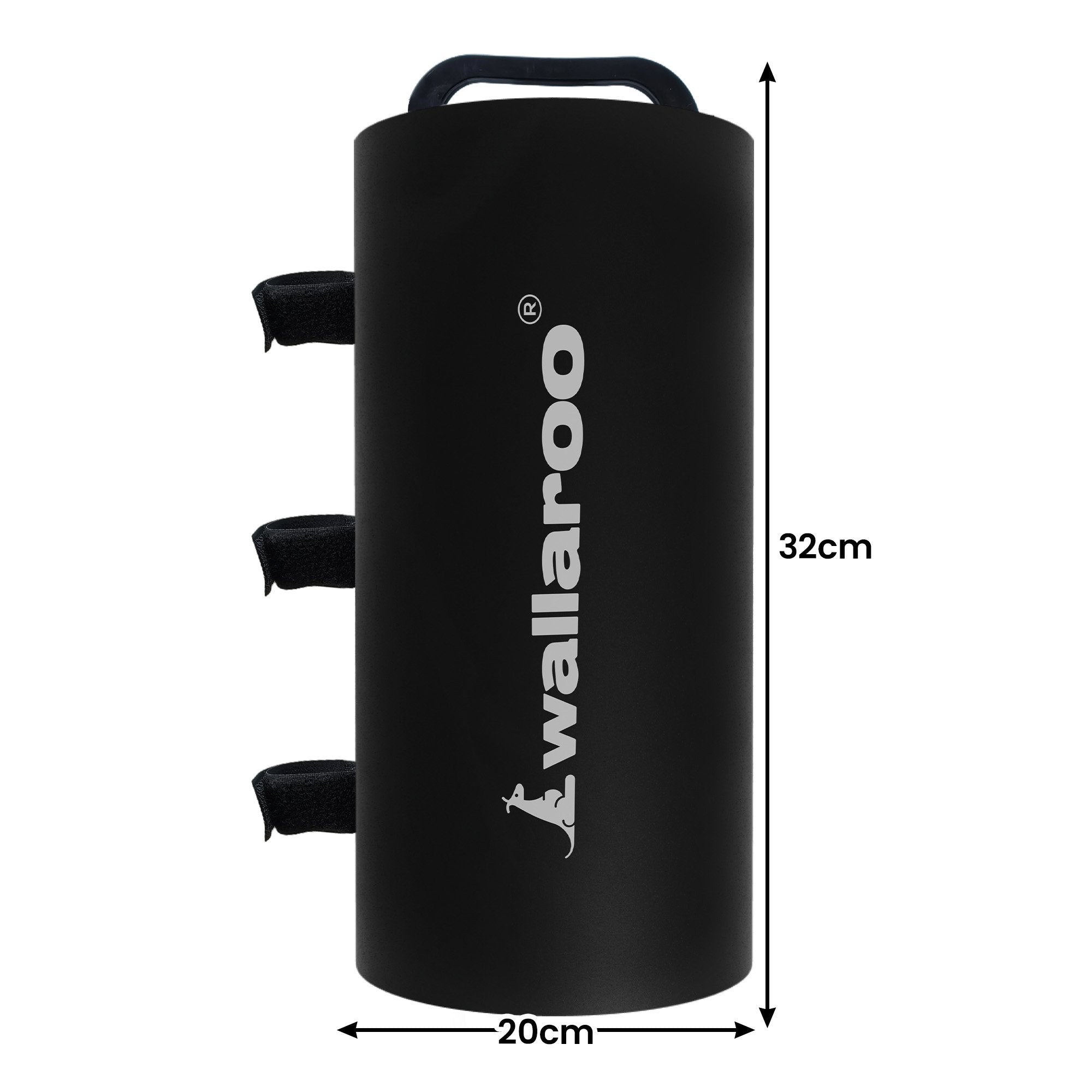 Wallaroo 10L Gazebo Anchor Weight Bags 4 Pack Black Eco-friendly