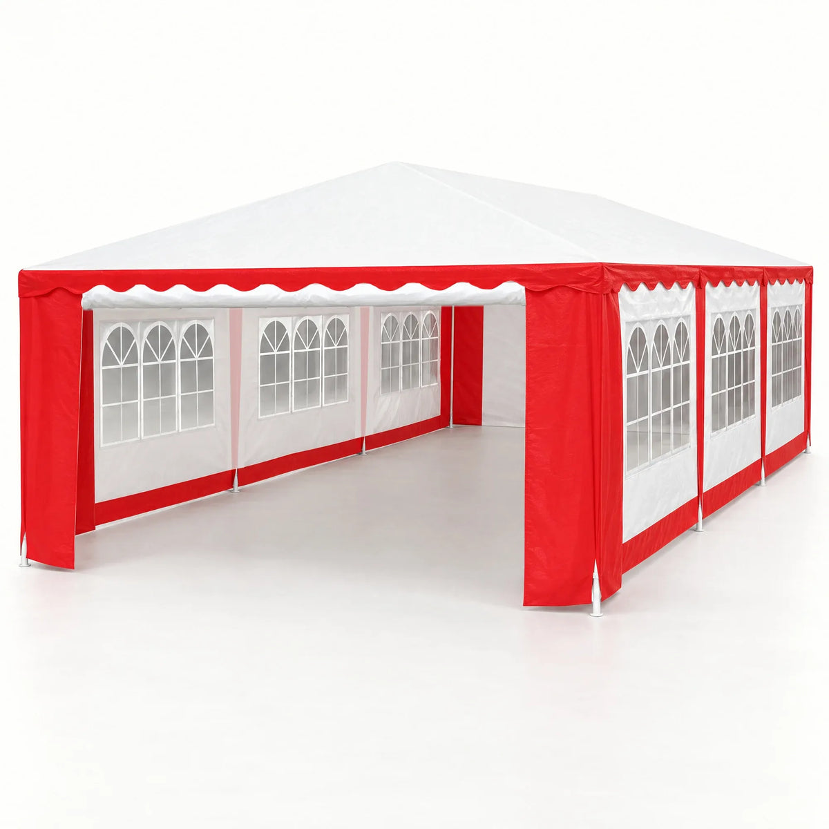 Wallaroo 4x8 Outdoor Event Wedding Marquee Tent Red
