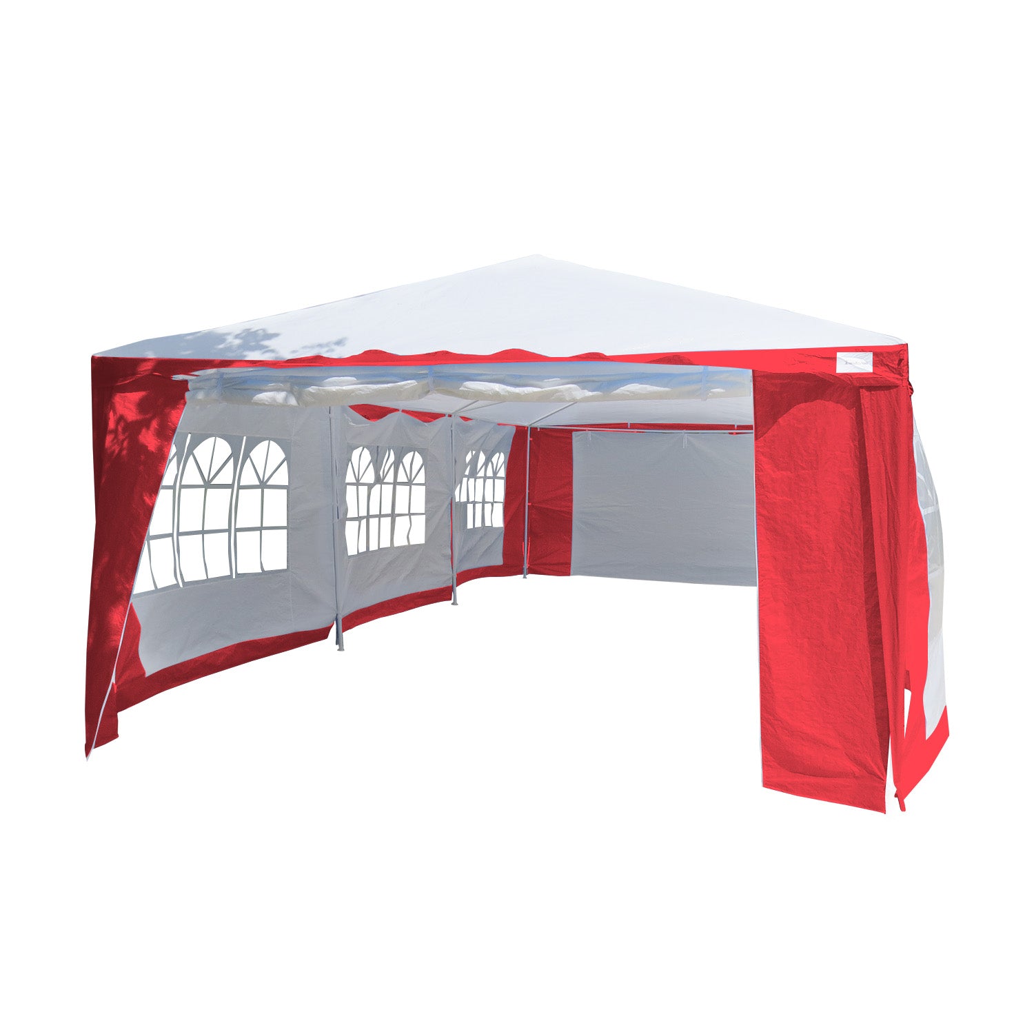 UV Resistant 4x8m Event Marquee Tent, Red - Wallaroo