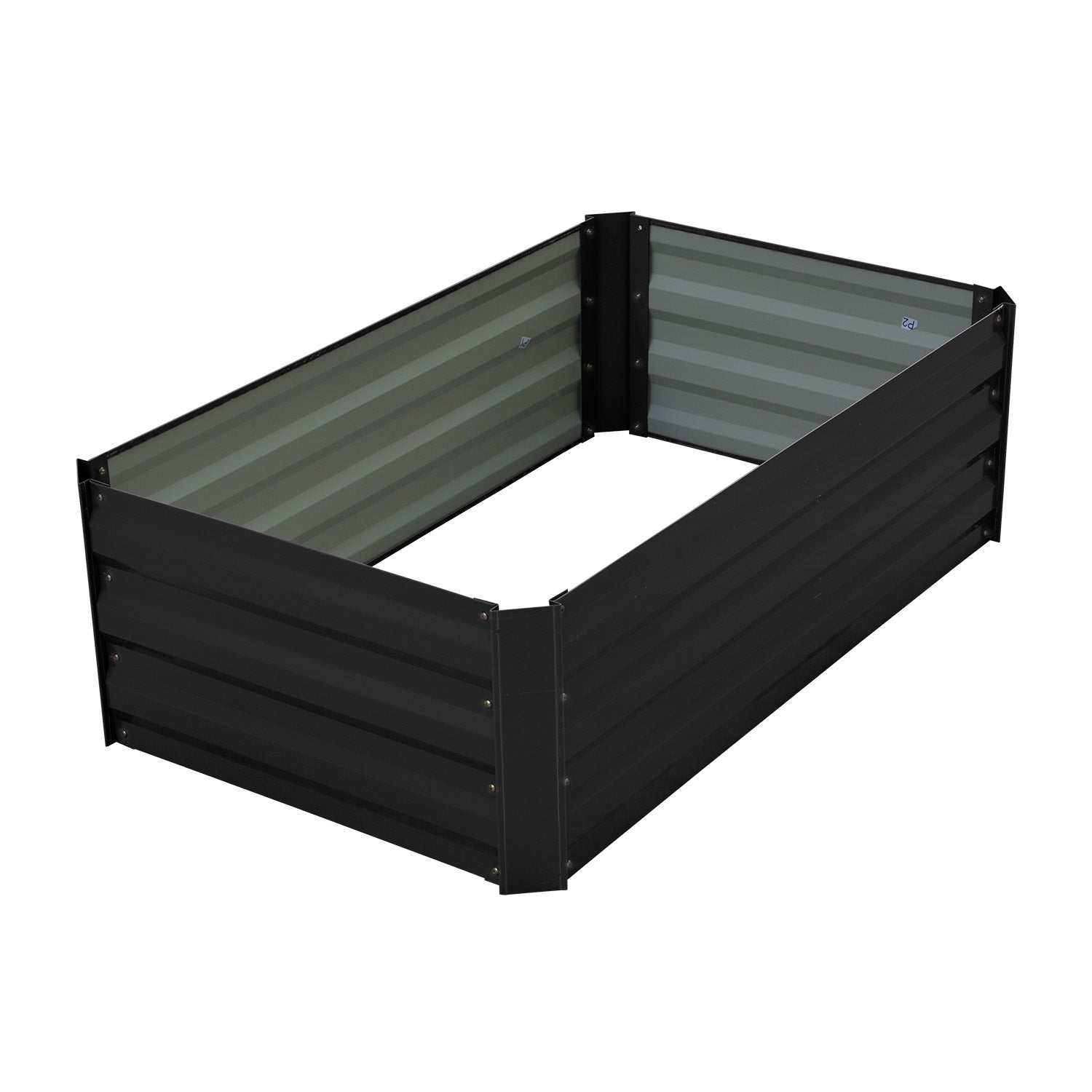 Corrosion-Resistant Galvanized Garden Bed 100x60x30cm Wallaroo