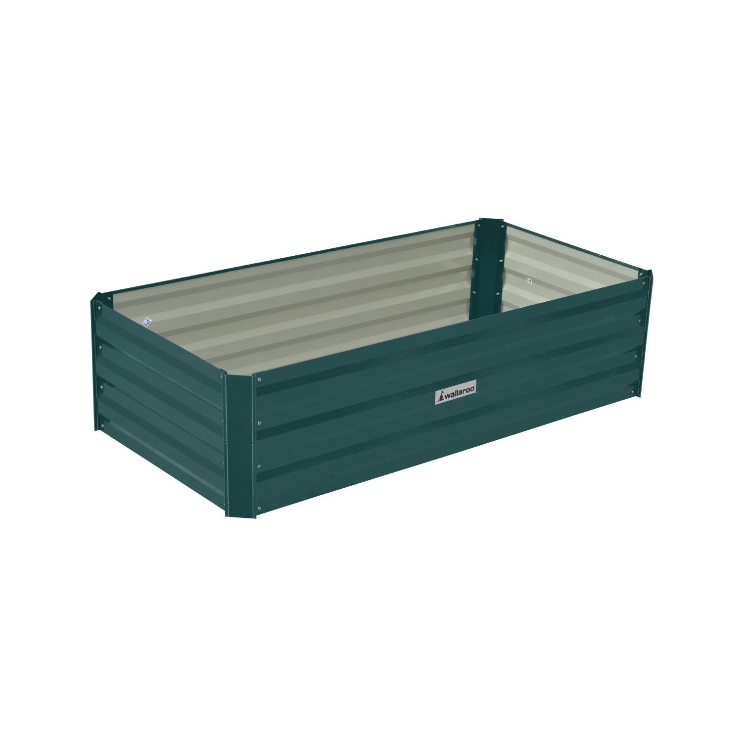 Quick Assembly Corrosion Resistant Galvanized Steel Garden Bed - Wallaroo