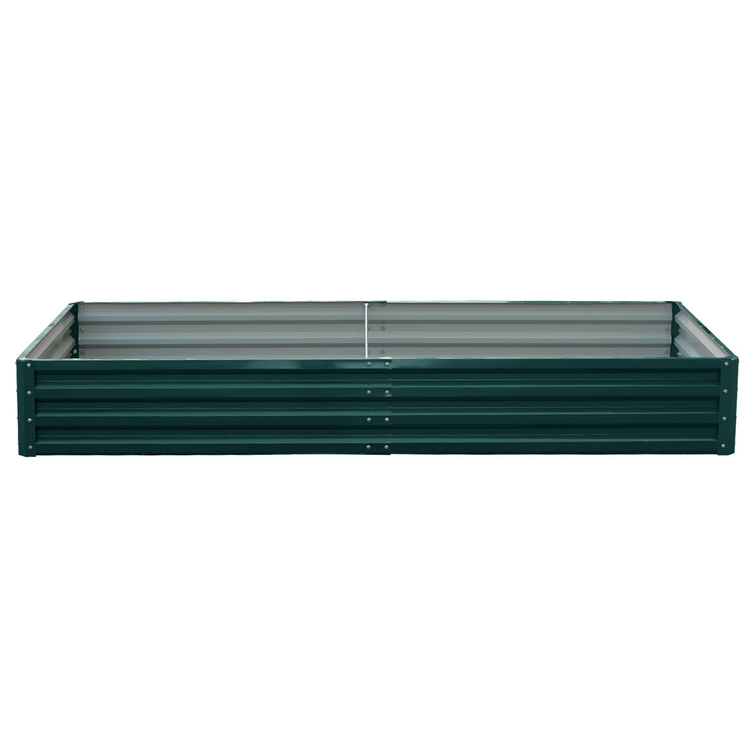 Corrosion Resistant Garden Bed Galvanized Steel 240x120x30cm Wallaroo