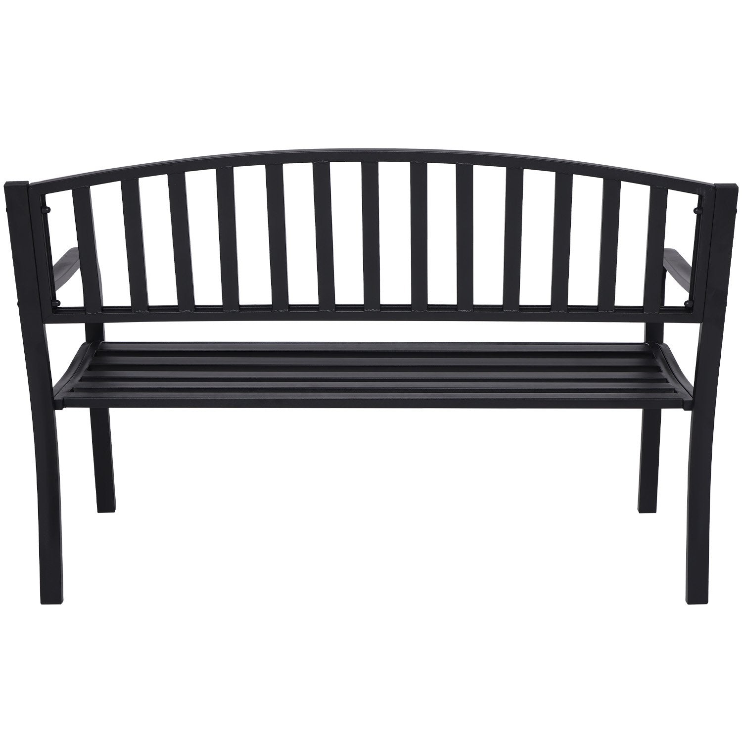 Weather-Resistant Steel Garden Bench, 3-Seater - Wallaroo