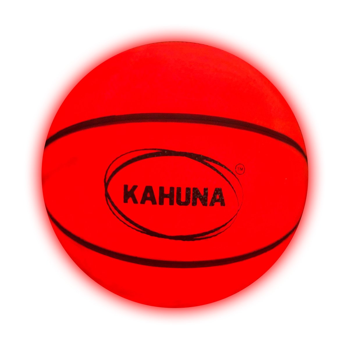 LED Glow Mini Basketball, Size 3, Durable Finish, Kahuna