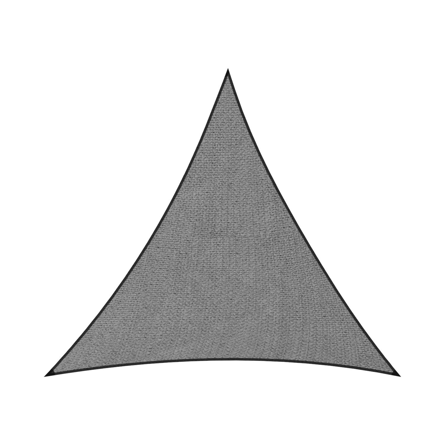 UV-Stabilised Grey Shade Sail, 3.6x3.6m, Breathable Fabric