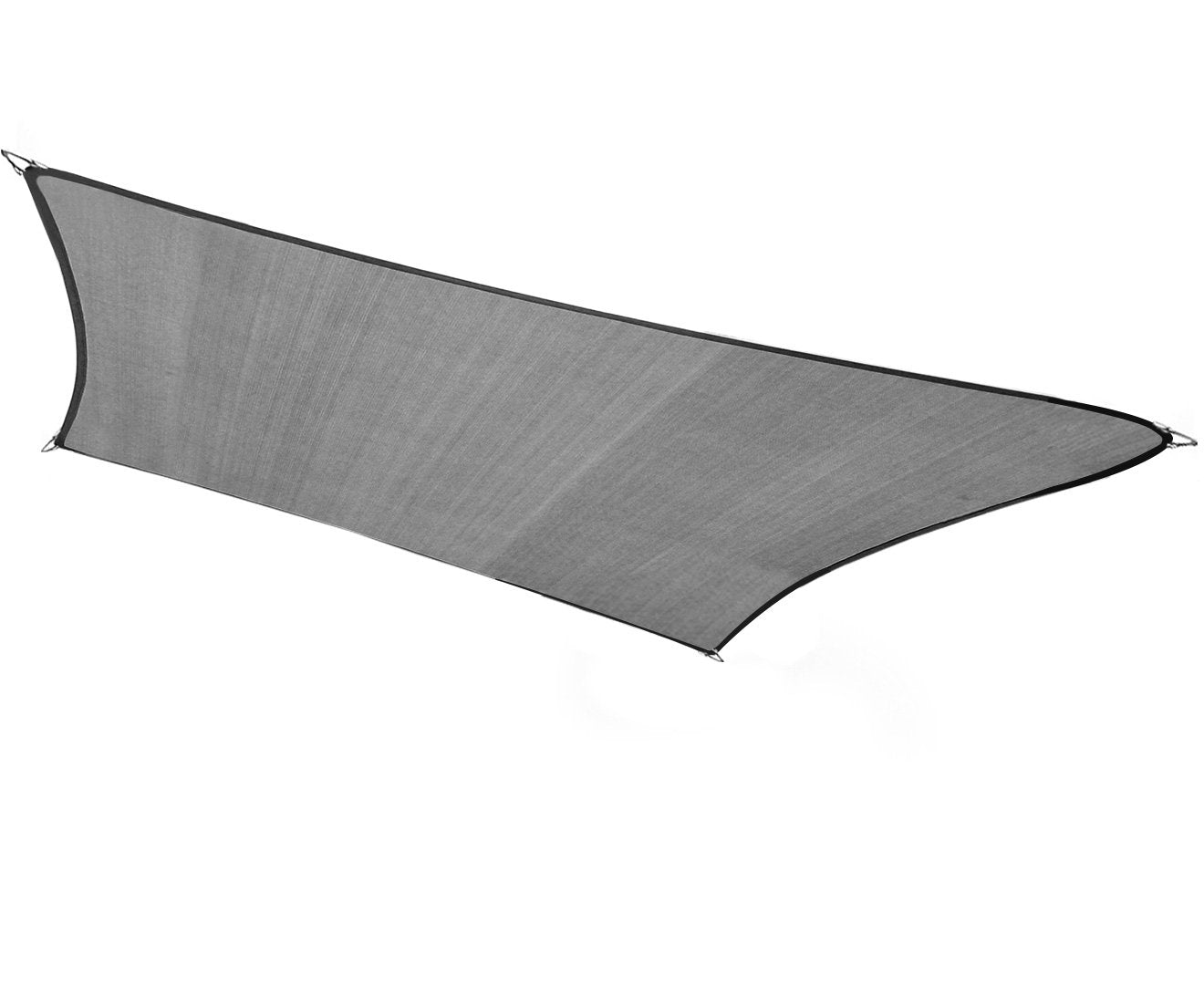 UV-Blocking Breathable Rectangular Shade Sail 3x2.5m - Grey