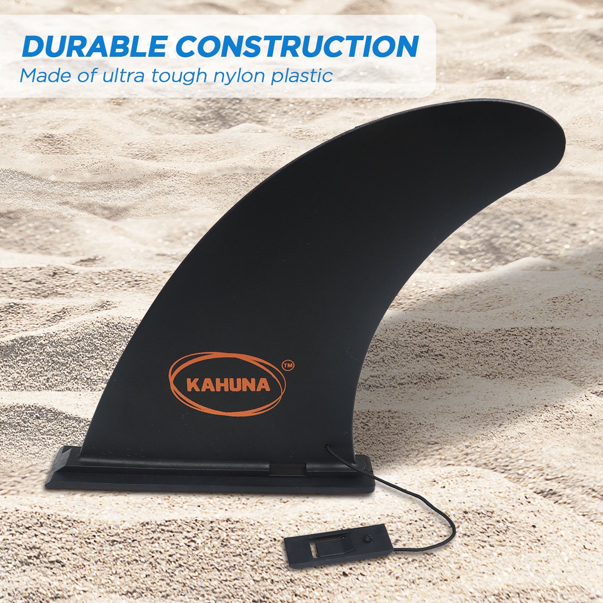 Heavy-Duty Nylon Fin for SUP Stability, Kahuna Hana