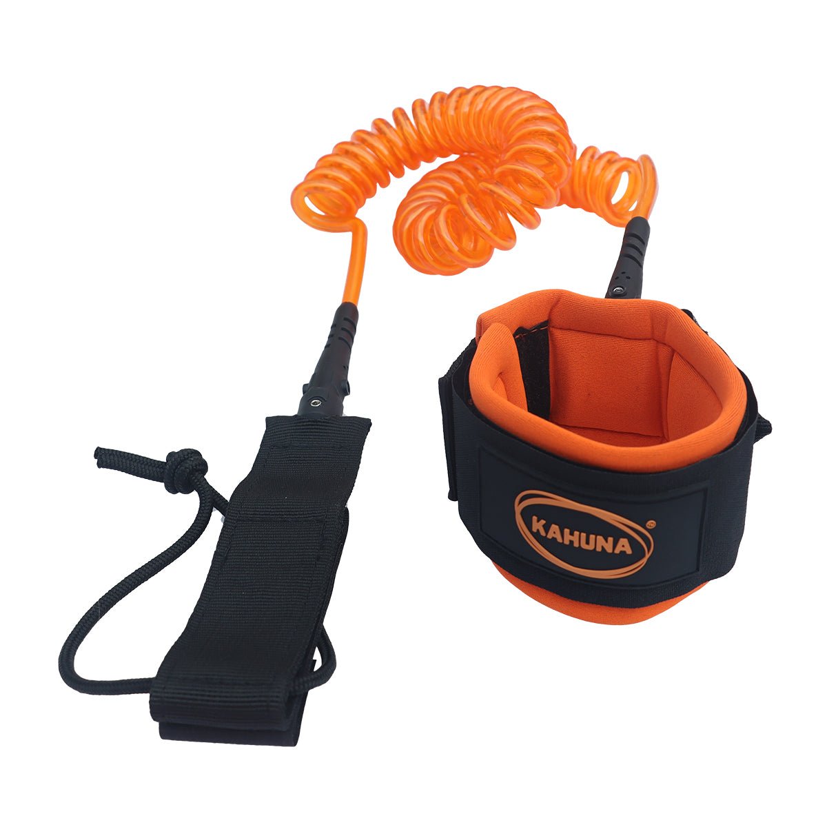 Ultra-Strong Coiled SUP Leash with Padded Cuff - Kahuna Hana