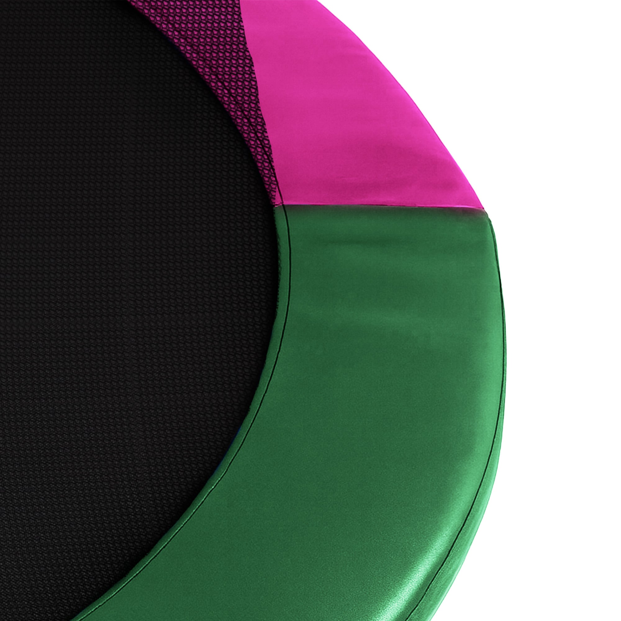 Kahuna 14ft Trampoline Pad and Net - Rainbow