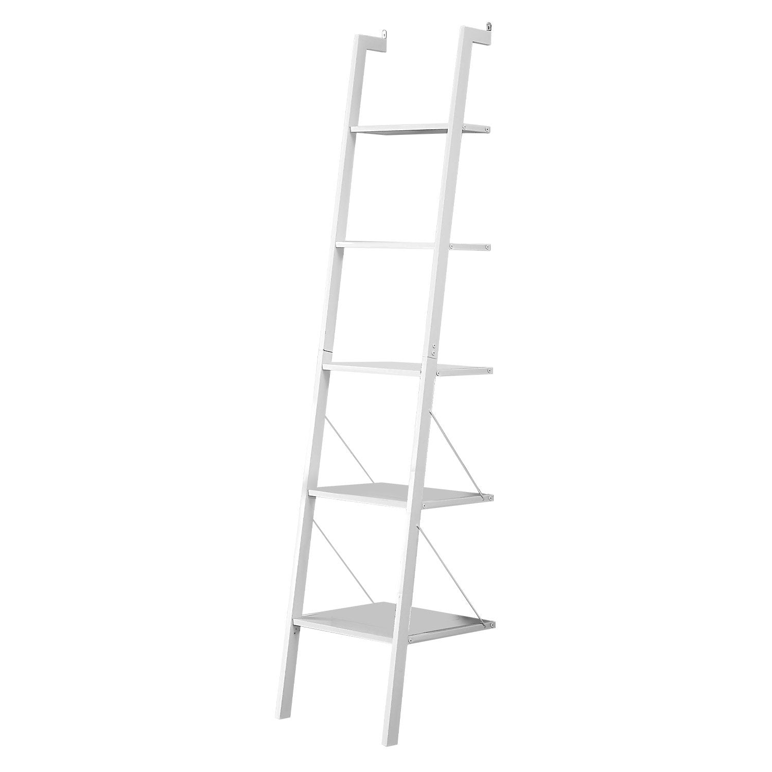Amelia 5-Tier Ladder Shelf White