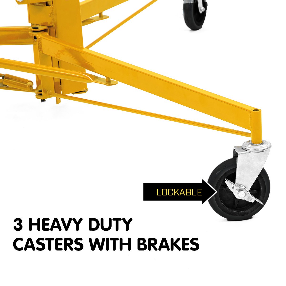 Heavy Duty Plasterboard Panel Hoist Lifter, 68kg, 11ft - Kartrite