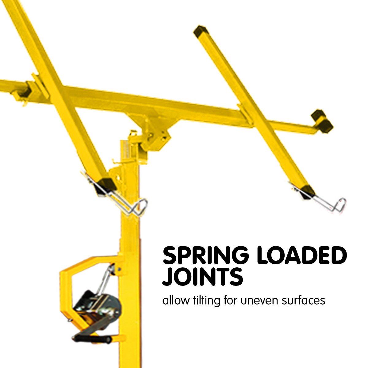 Heavy Duty Plasterboard Panel Hoist Lifter, 68kg, 11ft - Kartrite