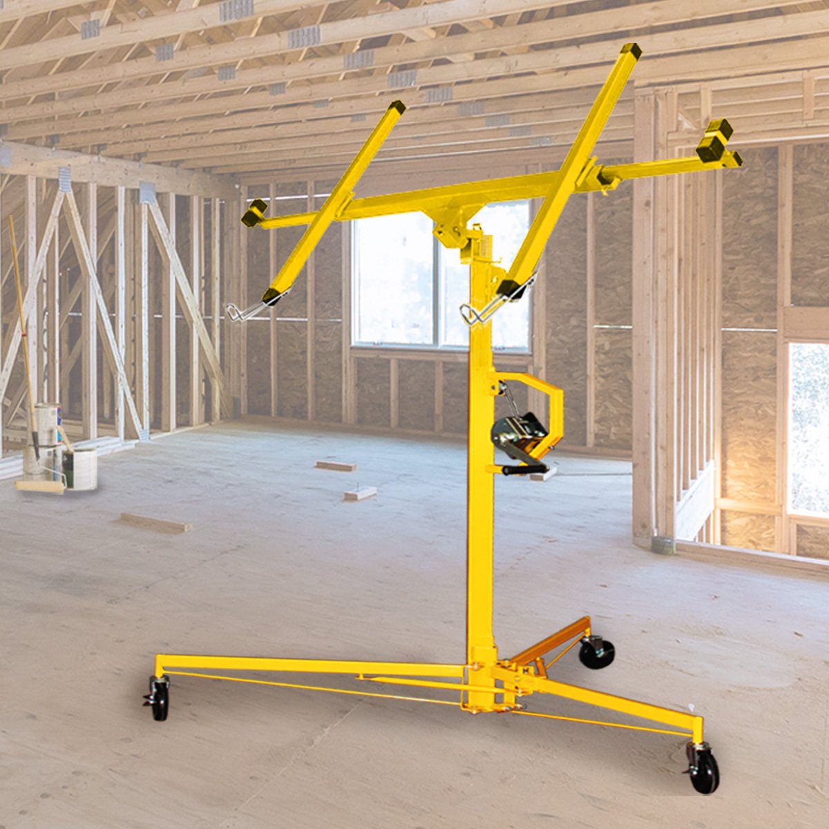 Heavy Duty Plasterboard Panel Hoist Lifter, 68kg, 11ft - Kartrite